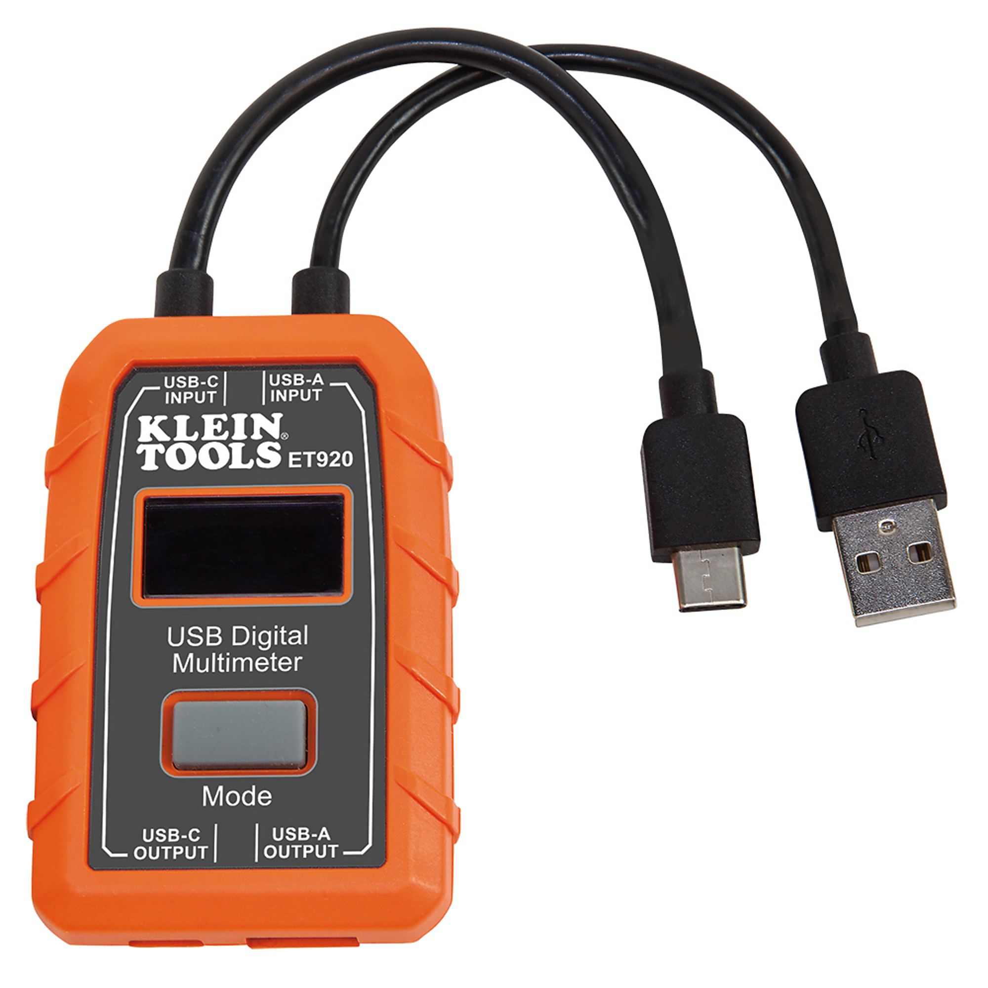 USB Digital Meter, USB-A and USB-C, Model# ET920